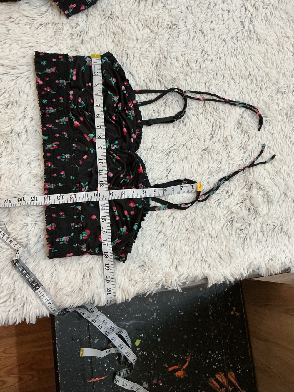 Torrid Curve Cherry Print Bralette & Hipster Panty Set – Size 3 – NWT - Picture 4 of 16